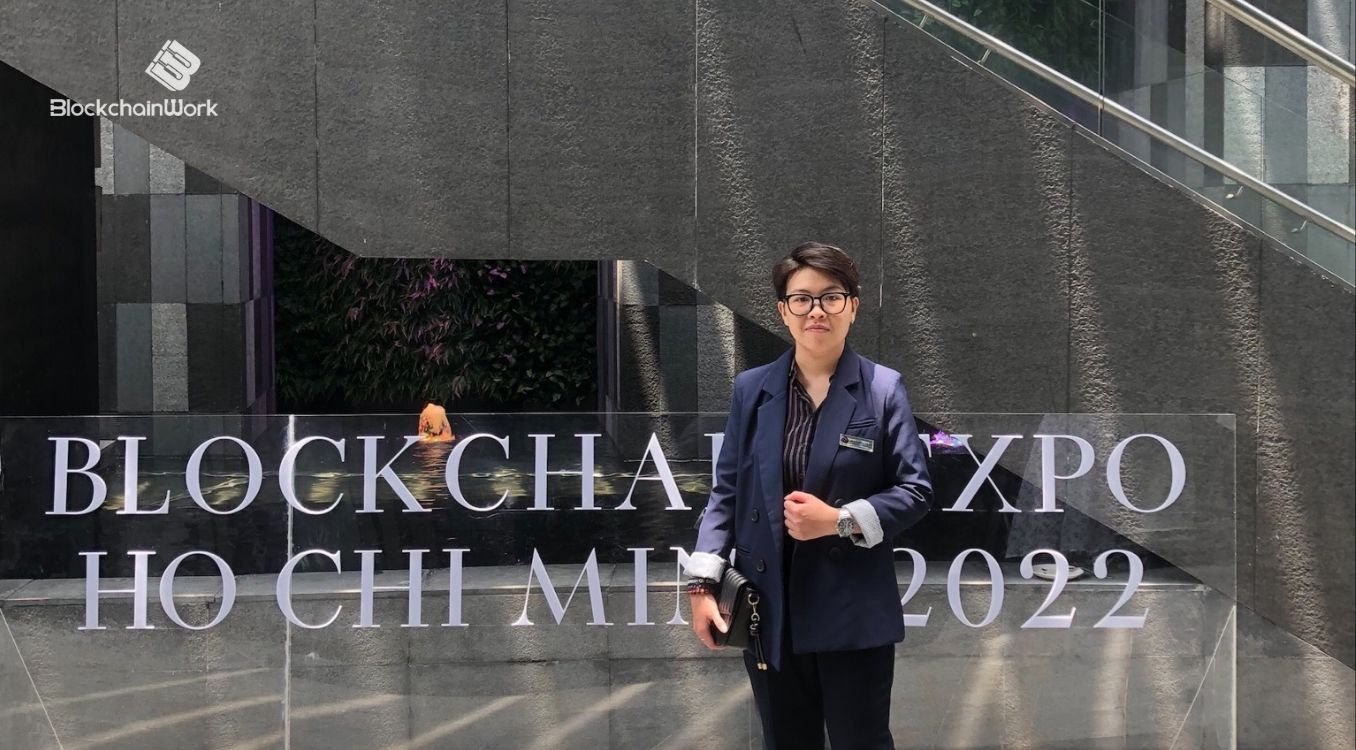 CEO-BlockchainWork-Le-Ngoc-My-Tien-tham-gia-su-kien-EXPO-HOCHIMINH-2022