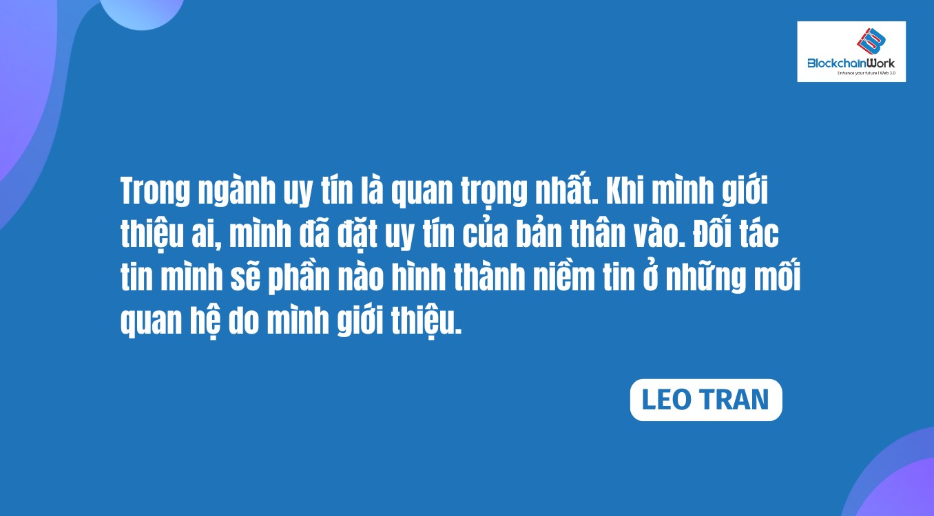 Leo-Tran-quote- BlockchainWork-interview