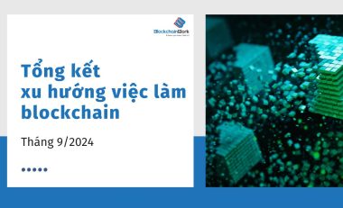 Tổng hợp xu hướng việc làm blockchain tháng 9/2024