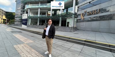 BlockchainWork CEO Tien Le Visits SMU to Explore Cross-Border Blockchain Talent Collaboration