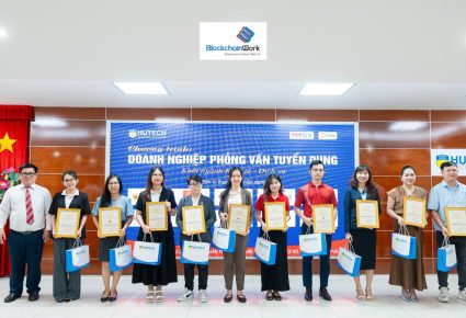 BlockchainWork đồng hành cùng HUTECH trong chương trình phỏng vấn tuyển dụng trực tiếp với doanh nghiệp 2025