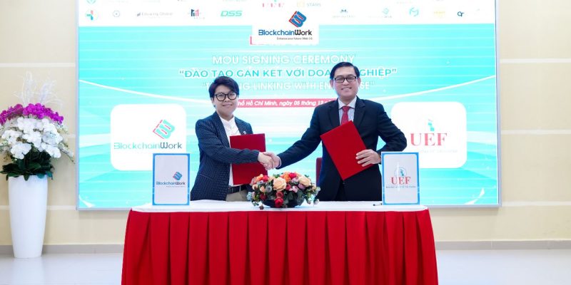 BlockchainWork and Ho Chi Minh City University of Economics and Finance (UEF) Announce Partnership to Develop Blockchain – Web 3.0 – AI Talent