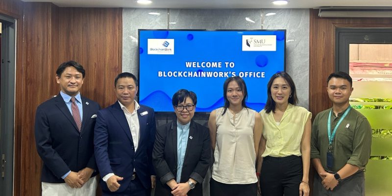 Singapore Management University (SMU) Visits BlockchainWork: Expanding Blockchain Talent Collaboration Across ASEAN
