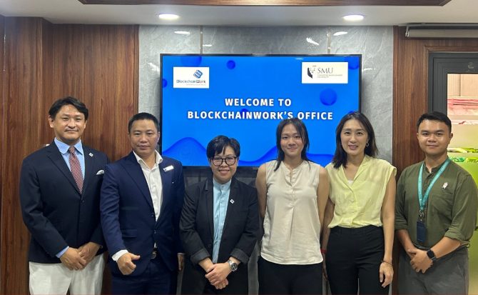 Singapore Management University thăm văn phòng BlockchainWork: Mở rộng hợp tác nhân lực blockchain tại ASEAN