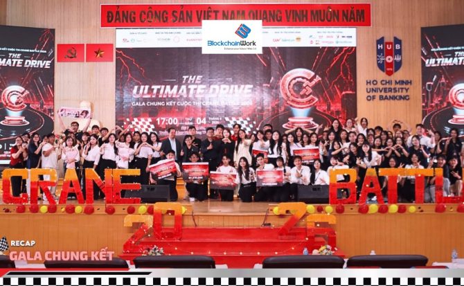 CEO BlockchainWork Lê Ngọc Mỹ Tiên ngồi ghế Giám khảo cuộc thi khởi nghiệp CRANE BATTLE 2026
