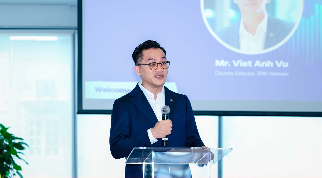 SMU Executive Dialogue 2026 event highlights in Ho Chi Minh City - BlockchainWork attended (2)